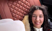 Katty West fucks boyfriend in car for quickie breakup