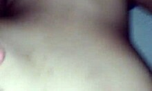 Hot couple engages in passionate amateur sex.