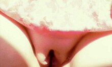 Mature Wife Flashes Shaved Pussy And Swollen Lips