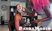 Ebony Cleo Panda Rides BBC After BJ