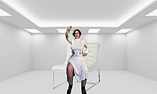 Granny Leia as Darth Vader Slams Tochter with Sith Creampie!