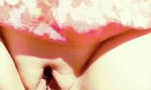 Mature Wife Flashes Shaved Pussy And Swollen Lips