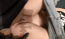 Asian girl desperate to get fucked in bed with natural tits 😏