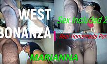 Marianna's feeding time with hot cum in mouth 😋