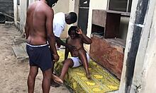 all neighbors gone for work invited an ig influencer home to fuck outdoor with my best friend