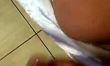 i fuck her latina ass bareback with a sex toy outdoors