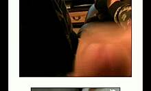 Juicy lucy teases with wet ass and big tits in interracial cam2cam session.