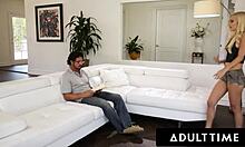 Adult Time - Neighbor Spies on Teen Alex Grey Riding Stepdad Tommy Gunn