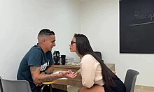 My Best Friend Daniela Andrea and Dani Clark Help Me Study and Show Me Rough Classroom Action With Big Cock