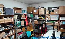 Teenage Shoplifter Rammed in Shocking Store Incident