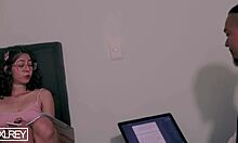 professor disciplines bratty student with big cock