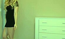 Step-mom accidentally falls on my dick while cleaning around me