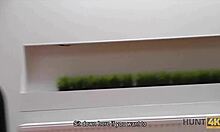 Blue-Eyed Czech Miss Picks Up Stranger For Intense Fucking!