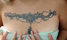 latina whore flashes tits and panties in car on highway