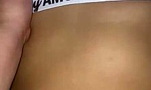 my stepfather gets horny in my pajamas and cums on my bed