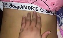 my stepfather gets horny in my pajamas and cums on my bed