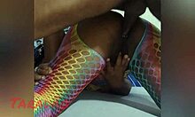 my latina bbw's naughty pussy gets massaged and licked