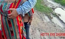 desi girl gets slammed outdoor by her eager boyfriend