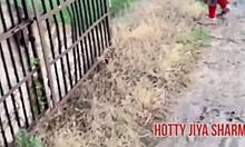 desi girl gets slammed outdoor by her eager boyfriend