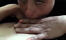 Amateur Brunette Completes Deepthroat Blowjob On Big Cock