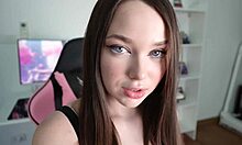 After the game, I FUCKED the gamer's sexy petite stepsister in DEEPTHROAT, HANDJOB, MISSIONARY, and DOGGYSTYLE outdoors.