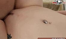 a british amateur teen with small tits tries something new for the first time