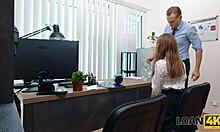 Loan4k office table fuck with una fairy and her hot body 😍