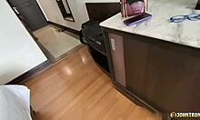 johntronx shares a thai blonde's curvy ass in a steamy first date pov.