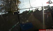 Blonde teen slut vs BBC cumshot