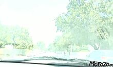 Busty amateur takes a hot load on her massive tits at Mofozo com