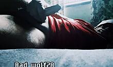 exotic student and teacher explore outdoor massage. bad wolf28 strokes his manhood.