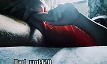 exotic student and teacher explore outdoor massage. bad wolf28 strokes his manhood.