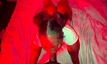 hot thick ebony neighbor curious