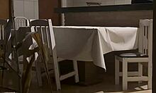 Tattooed Brazilian Pornstar Cums Hard from Hidden Pussy Fuck.