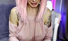 Trying new Santa's gift on my pussy for a hot orgasm!