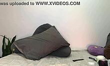 Goth Whore Masturbates Her Asshole