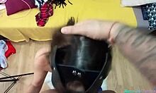 Tell me, is that big cock fucking her mouth while parents are away?