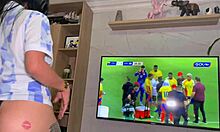 lost bet in colombia-argentina match, now giving up my backside