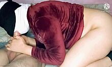 My Arab wife’s hairy pussy gets a hard creampie with intense orgasm.