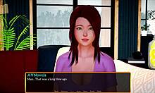 my new family gathers for a casual redhead teen gathering