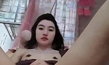 watch this amateur masturbating horny and alone