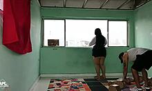 my cousin's whore helped with cardio by eating and fucking her big ass 😏