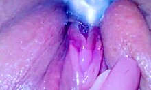 Curious Coed's Huge Squirt Orgasm