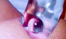 Curious Coed's Huge Squirt Orgasm