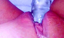 Curious Coed's Huge Squirt Orgasm