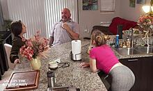 Tiny Sex Freak Freya Von Doom Visits Stepdad And New Wife