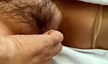 Vietnamese teen Loli gives wet handjob in wild masturbation session