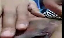 Asian Housewife Licks Friend's Pussy On Video Call