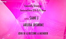 Sami J And Aruba Jasmine In Lesbian Masturbation