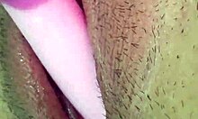 Watch how this naughty girl runs and orgasms with pleasure